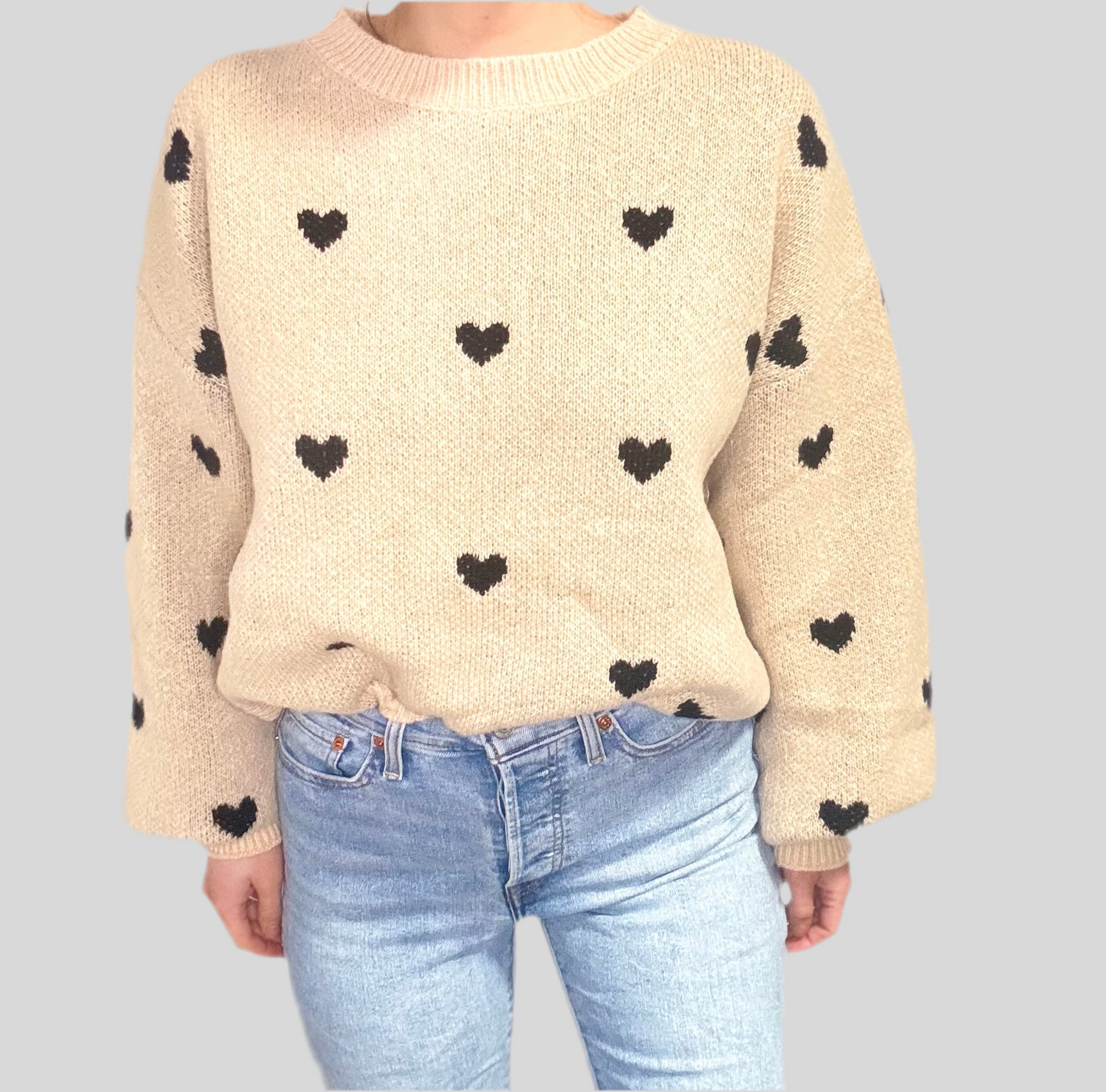 Heart sweater