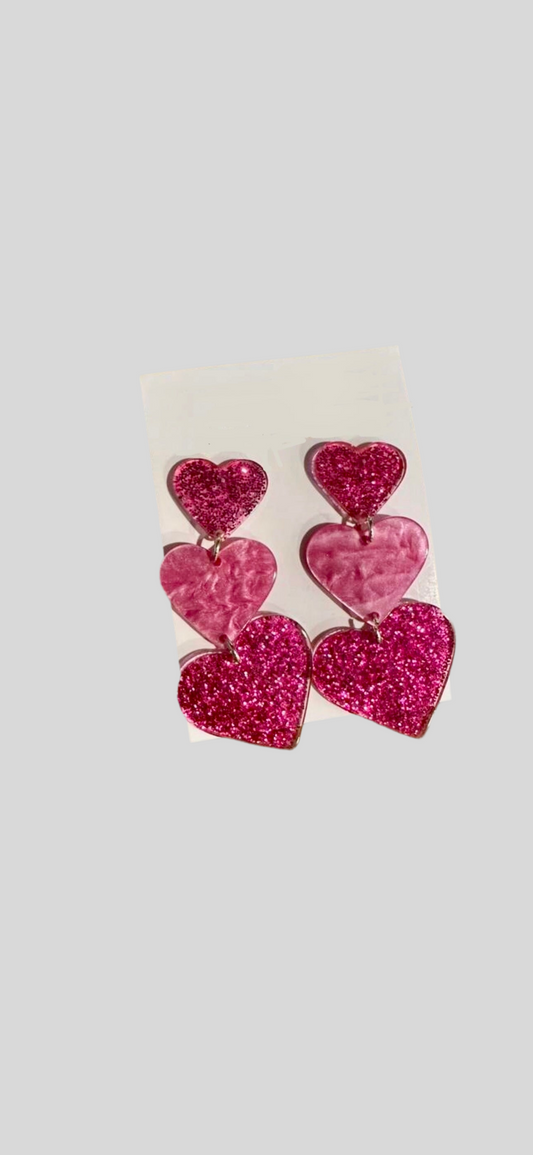 Heart earrings