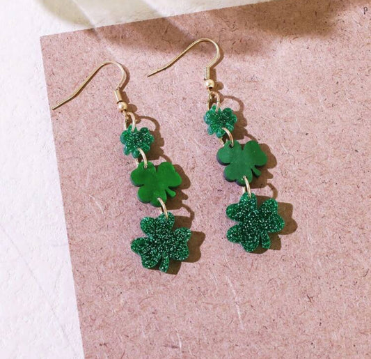 St Patty’s earrings